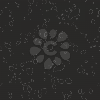 Vector. Seamless abstract blob texture 557