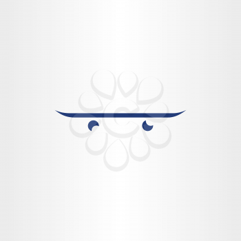 skateboard icon logo vector symbol 