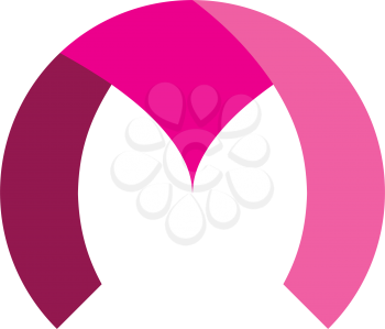 letter m purple magenta logo symbol 