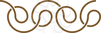rope vector logo symbol design 