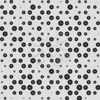 Chemistry pattern, hexagonal design molecule structure on gray, scientific or medical DNA research. Medicine, science and technology concept. Geometric abstract background