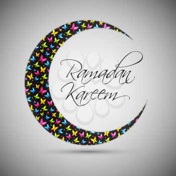 Ramadan Kareem Background Design. Vector Illustration EPS10