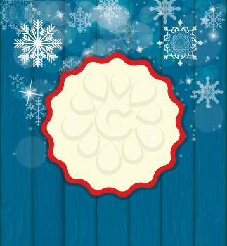 Abstract Beauty Christmas and New Year Background. Vector Illustration. EPS10