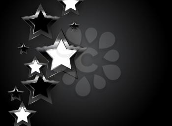 Abstract Glossy Star Background. Vector Illustration EPS10