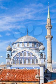 Fatih Camii (Esrefpasa) old mosque in old part of Izmir city, Turkey