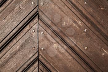 Decorative old wooden wall background photo texture