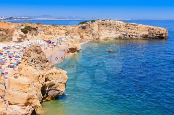 Sao Rafael beach in Albufeira, Algarve region, Portugal