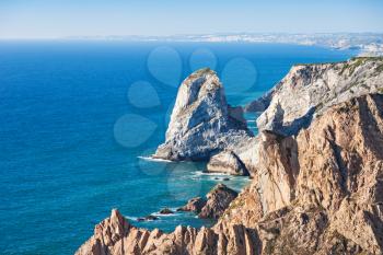 Cabo da Roca (Cape Roca) is a cape which forms the westernmost extent of mainland Portugal and continental Europe 