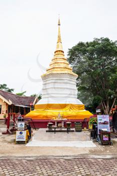 Wat Phra That Doi Chom Thong is a buddhist temple located in Chiang Rai, northern Thailand