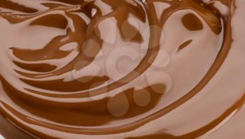 Silky chocolate swirl