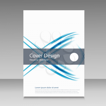 Abstract cover brochure background.