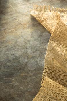 burlap hessian sacking at background texture