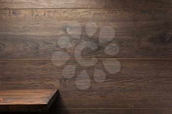 shelf and wall wooden background texture