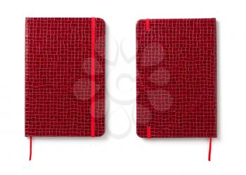 notebook isolated at white background