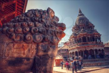 Patan .Ancient city in Kathmandu Valley. Nepal