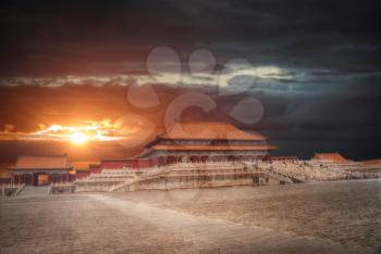 Forbidden City is the largest palace complex in the world. Located in the heart of Beijing, near the main square of Tiananmen