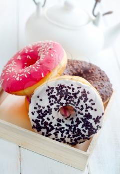 Sweet donuts, different kind from donuts