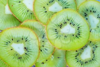 fresh kiwi, sliced of fresh kiwi, kiwi background