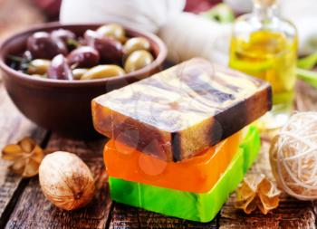 spa objects on a table, stock photo