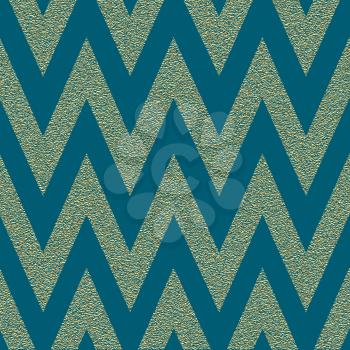 Gold Pattern in zigzag. Classic chevron seamless pattern. Vector design