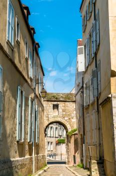 Historic buildings in Chartres, the Eure-et-Loir department of France