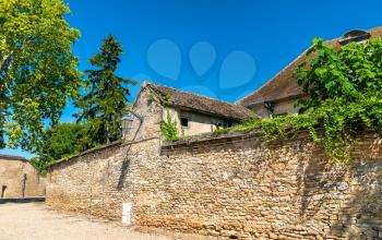 French architecture in Beaune - thr Cote-d'Or department of Burgundy, France