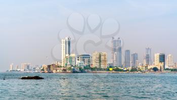 The Haji Ali Dargah, an island mausoleum and pilgrimage site in Mumbai, - Maharashtra, India