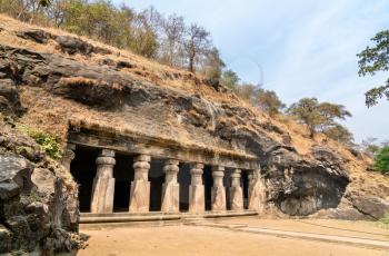 Cave no. 3 on Elephanta Island near Mumbai, India