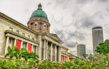 The Old Supreme Court Building in Singapore. Currently it is National Art Gallery