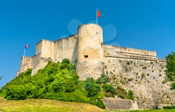 The Chateau de Caen, a castle in the Calvados department of France