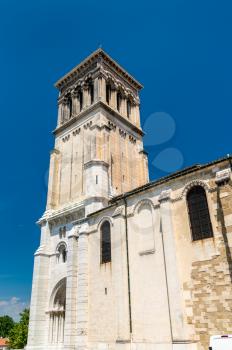 The Saint Apollinaris Cathedral of Valence, a Roman Catholic church in Drome, France