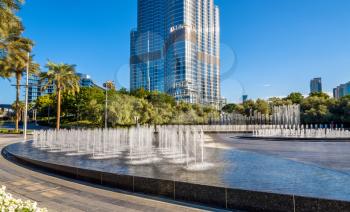 Burj Khalifa Main Entry Watercourt - Dubai