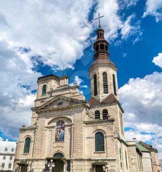 The Cathedral-Basilica of Notre-Dame de Quebec in Canada