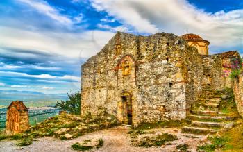 Church of Saint Nicholas at Mystras, a fortified town in Laconia, Greece