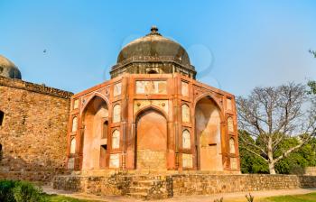 Afsarwala Tomb at the Humayun Tomb Complex in Delhi - India