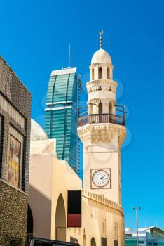 Yateem Mosque in the old town of Manama, the Kingdom of Bahrain