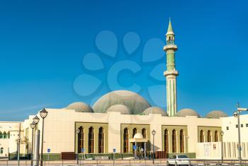 Al Shouyoukh Mosque in Doha, the capital of Qatar. The Middle East