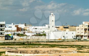 View of a mosque in Kairouan, Tunisia