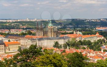 View of Prague Castle (Prazsky hrad) - Czech republic
