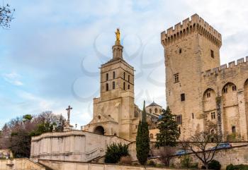 Cathedral Notre-Dame des Doms of Avignon, France