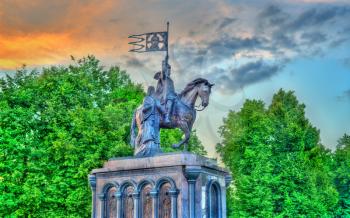 Monument of Vladimir the Great in Vladimir town, the Golden Ring of Russia