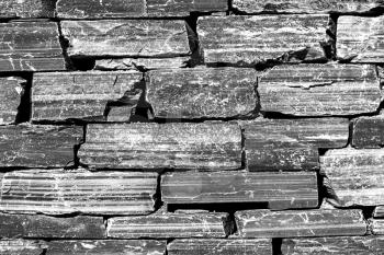 Horizontal black and white brick texture background hd