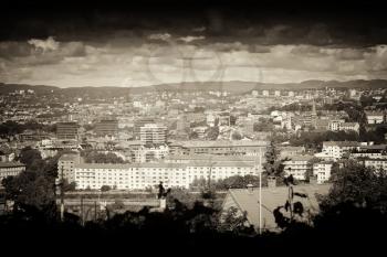Oslo city cityscape background  hd