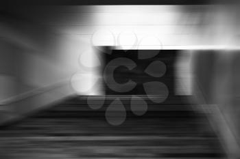 Black and white business stairs bokeh background hd