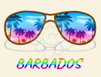 Barbados Vacation Indicating Caribbean Holiday And Vacations