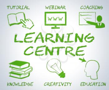 Learning Centre Showing Web Site And Development