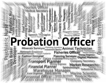 Probation Officer Representing Recruitment Hiring And Hire