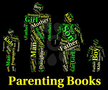 Parenting Books Showing Mother And Baby And Mother And Baby