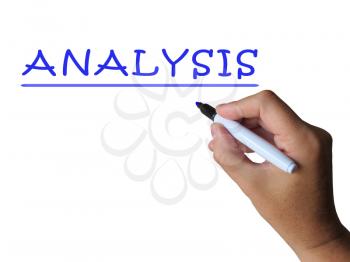 Analysis Word Showing Studying And Reasoning About Results