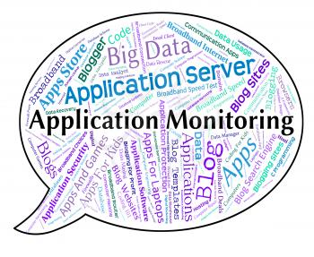 Application Monitoring Representing Monitors Word And Observer